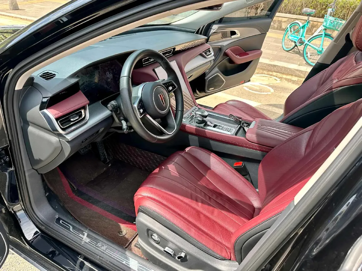 2022 HongQi H5 1.8T 197HP L4 6AT,autocango,china used car exporter,china ev exporter,chinese used car exporter,chinese used ev exporter