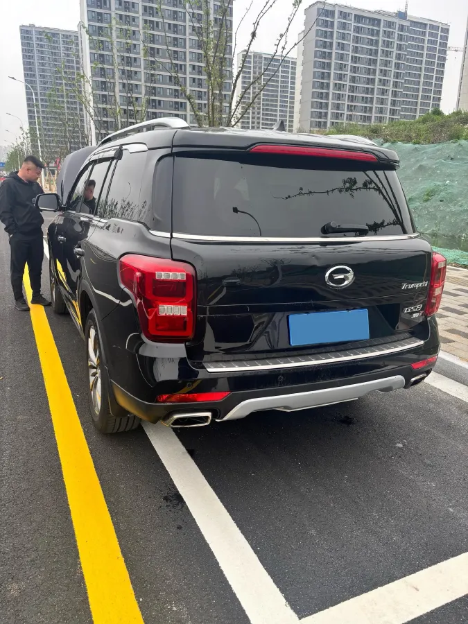 2017 GAC Trumpchi GS8 2.0T 201HP L4 6AT,autocango,china used car exporter,china ev exporter,chinese used car exporter,chinese used ev exporter