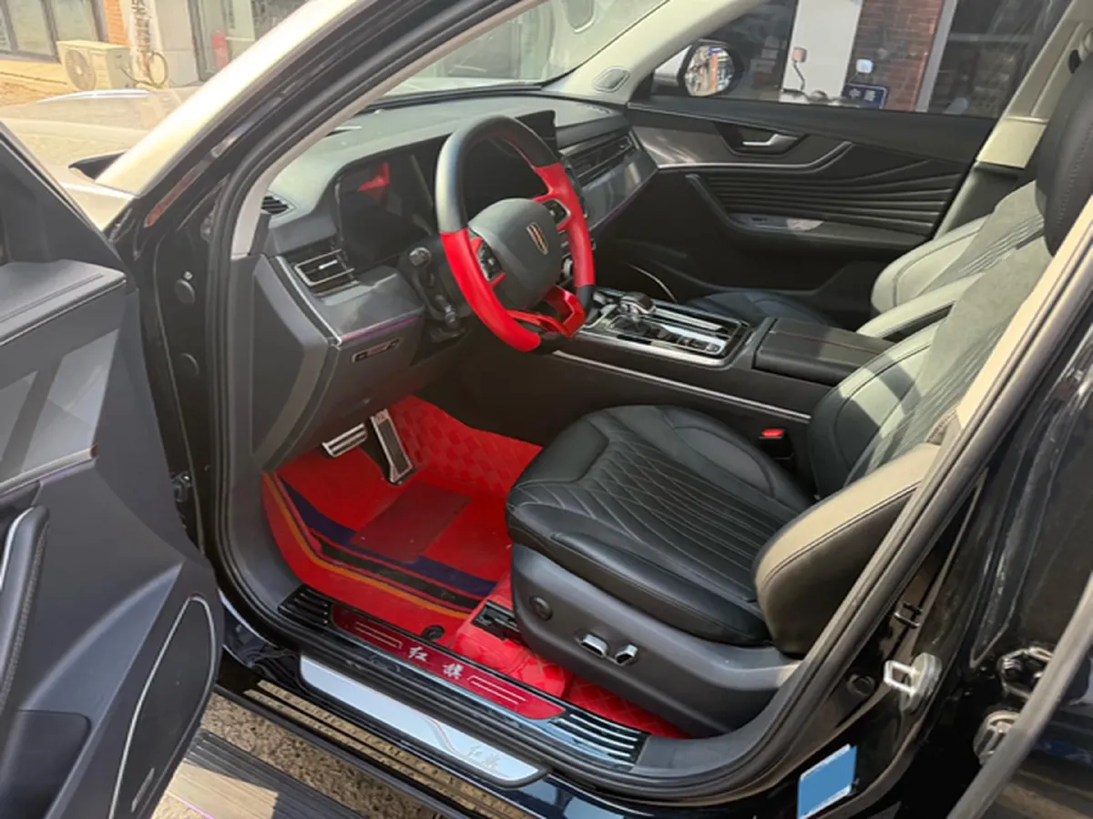 2023 HongQi HS5 2.0T 252HP L4 8AT,autocango,china used car exporter,china ev exporter,chinese used car exporter,chinese used ev exporter