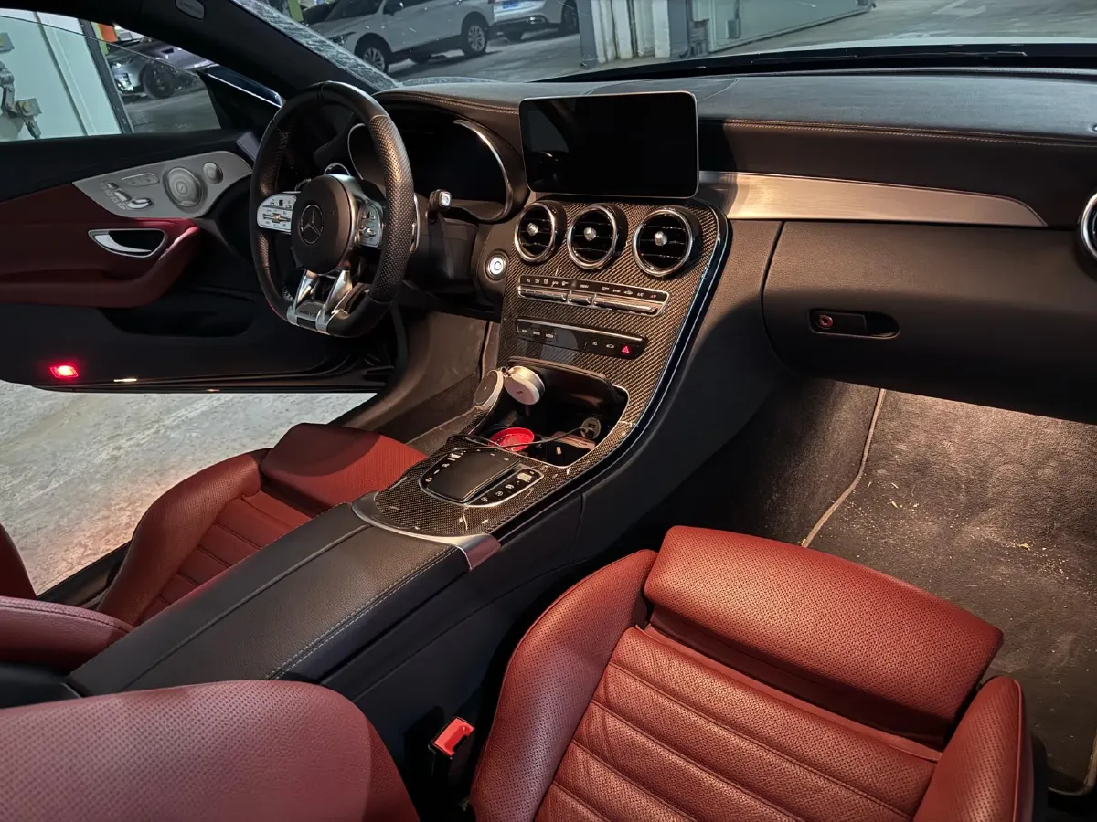 2023 Mercedes-Benz C AMG 3.0T 390HP V6 9AT,autocango,china used car exporter,china ev exporter,chinese used car exporter,chinese used ev exporter