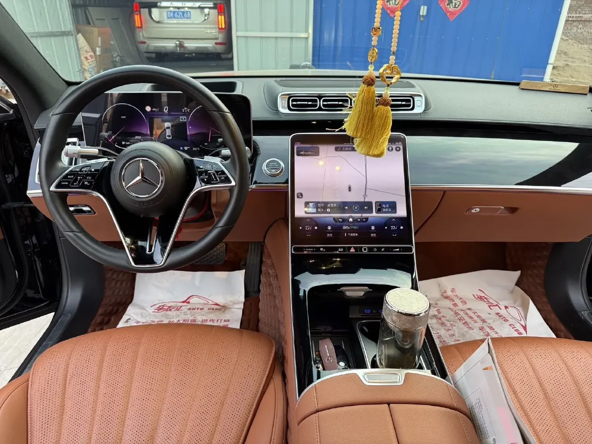 2023 Mercedes-Benz S Class 2.5T 313HP L6 9AT,autocango,china used car exporter,china ev exporter,chinese used car exporter,chinese used ev exporter
