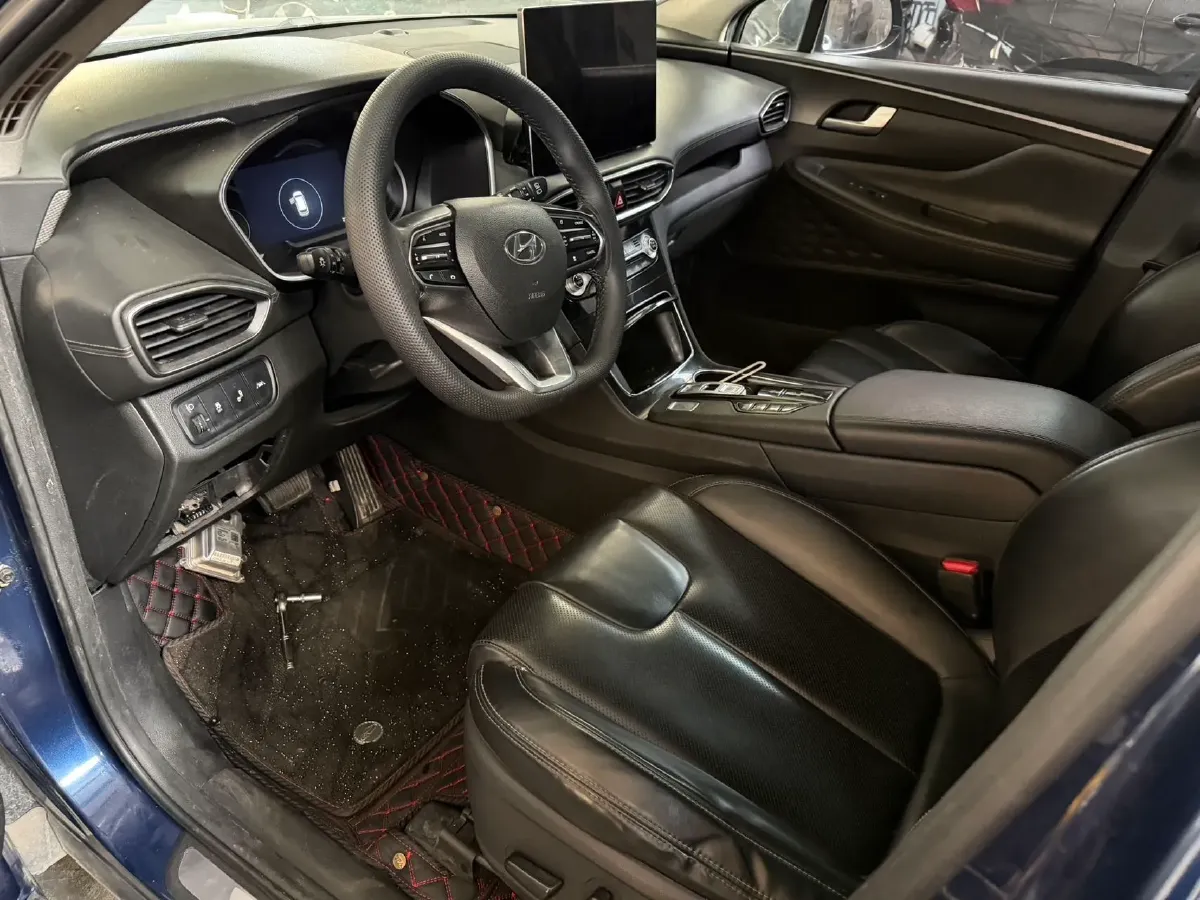 2019 Hyundai Santafe 2.0T 230HP L4 8AT,autocango,china used car exporter,china ev exporter,chinese used car exporter,chinese used ev exporter