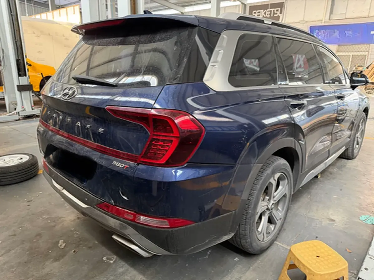 2019 Hyundai Santafe 2.0T 230HP L4 8AT,autocango,china used car exporter,china ev exporter,chinese used car exporter,chinese used ev exporter