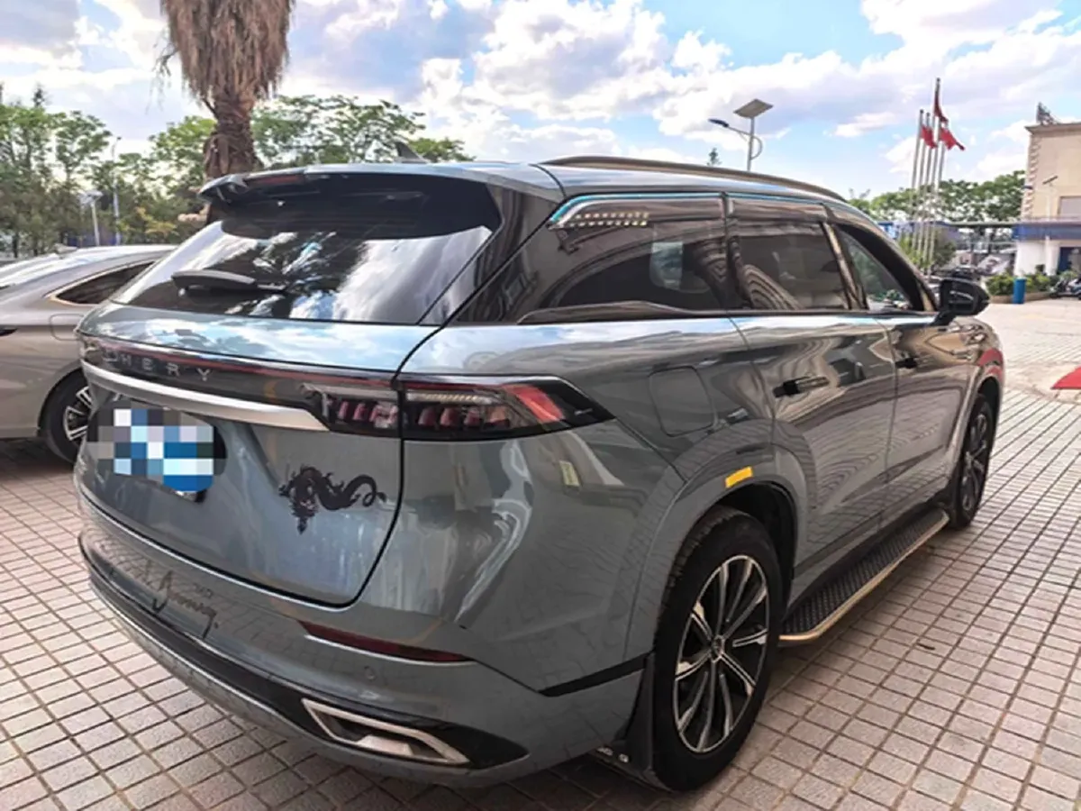 2023 Chery Tiggo 9 2.0T 261HP L4 7DCT,autocango,china used car exporter,china ev exporter,chinese used car exporter,chinese used ev exporter