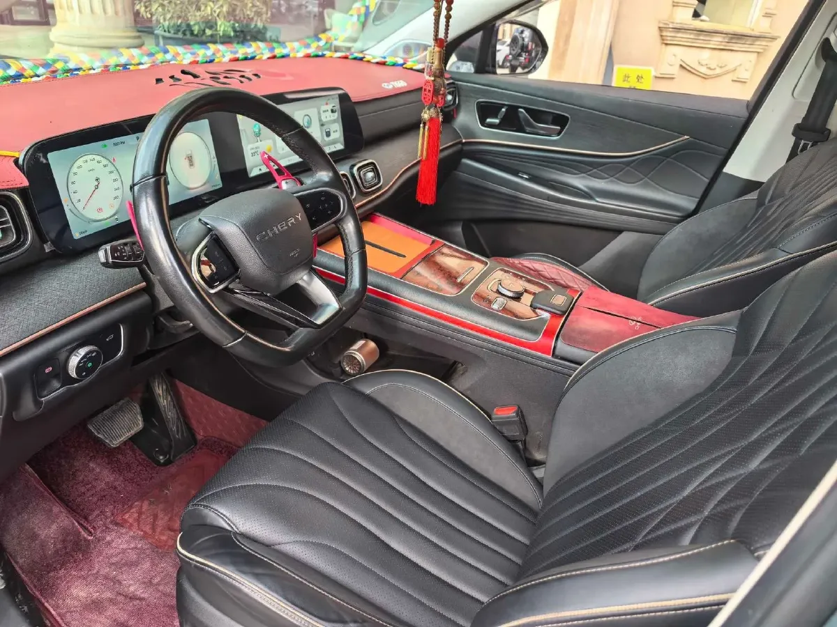 2023 Chery Tiggo 9 2.0T 261HP L4 7DCT,autocango,china used car exporter,china ev exporter,chinese used car exporter,chinese used ev exporter