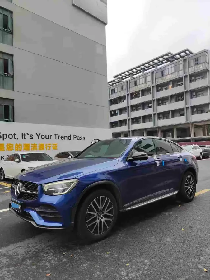2021 Mercedes-Benz GLC Coupe 2.0T 258HP L4 9AT,autocango,china used car exporter,china ev exporter,chinese used car exporter,chinese used ev exporter