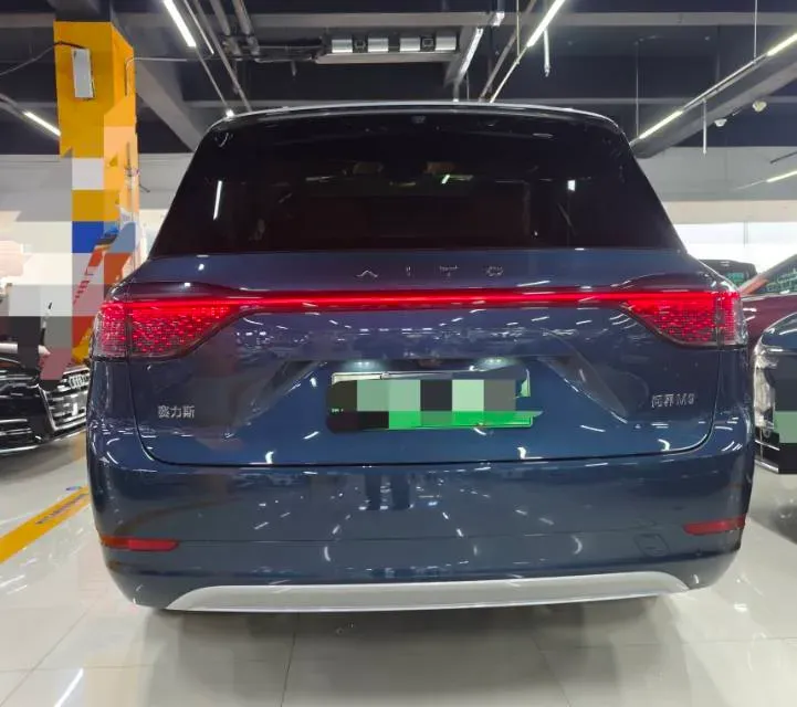 2024 AITO AITO M9 1.5T 152HP L4 REEV 42KWH,autocango,china used car exporter,china ev exporter,chinese used car exporter,chinese used ev exporter