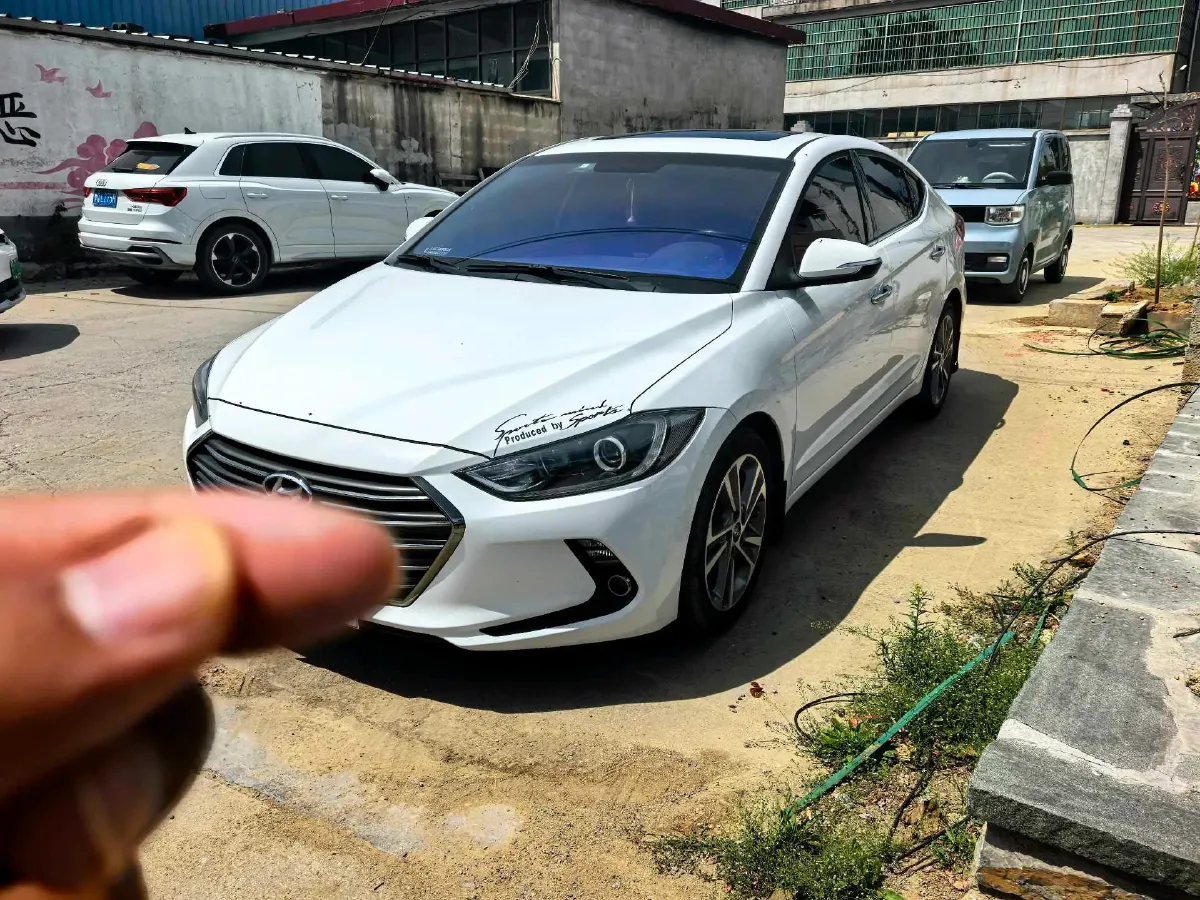 2016 Hyundai Elantra 1.6L 130HP L4 6AT,autocango,china used car exporter,china ev exporter,chinese used car exporter,chinese used ev exporter