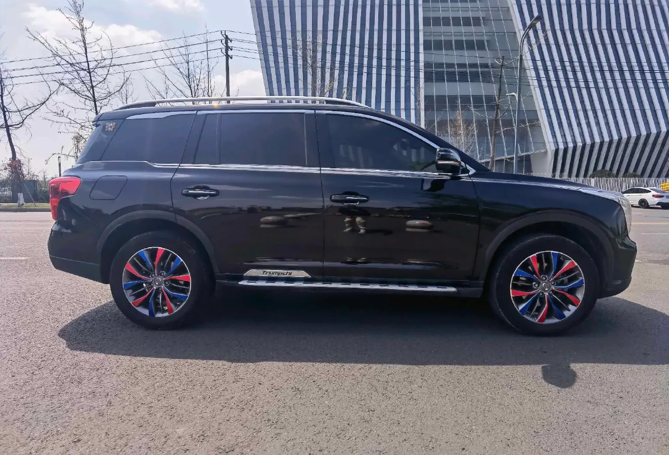 2017 GAC Trumpchi GS8 2.0T 201HP L4 6AT,autocango,china used car exporter,china ev exporter,chinese used car exporter,chinese used ev exporter