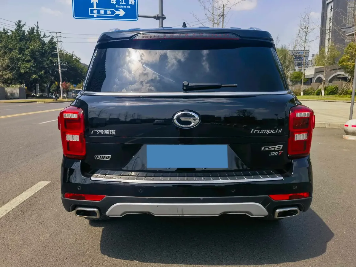 2017 GAC Trumpchi GS8 2.0T 201HP L4 6AT,autocango,china used car exporter,china ev exporter,chinese used car exporter,chinese used ev exporter