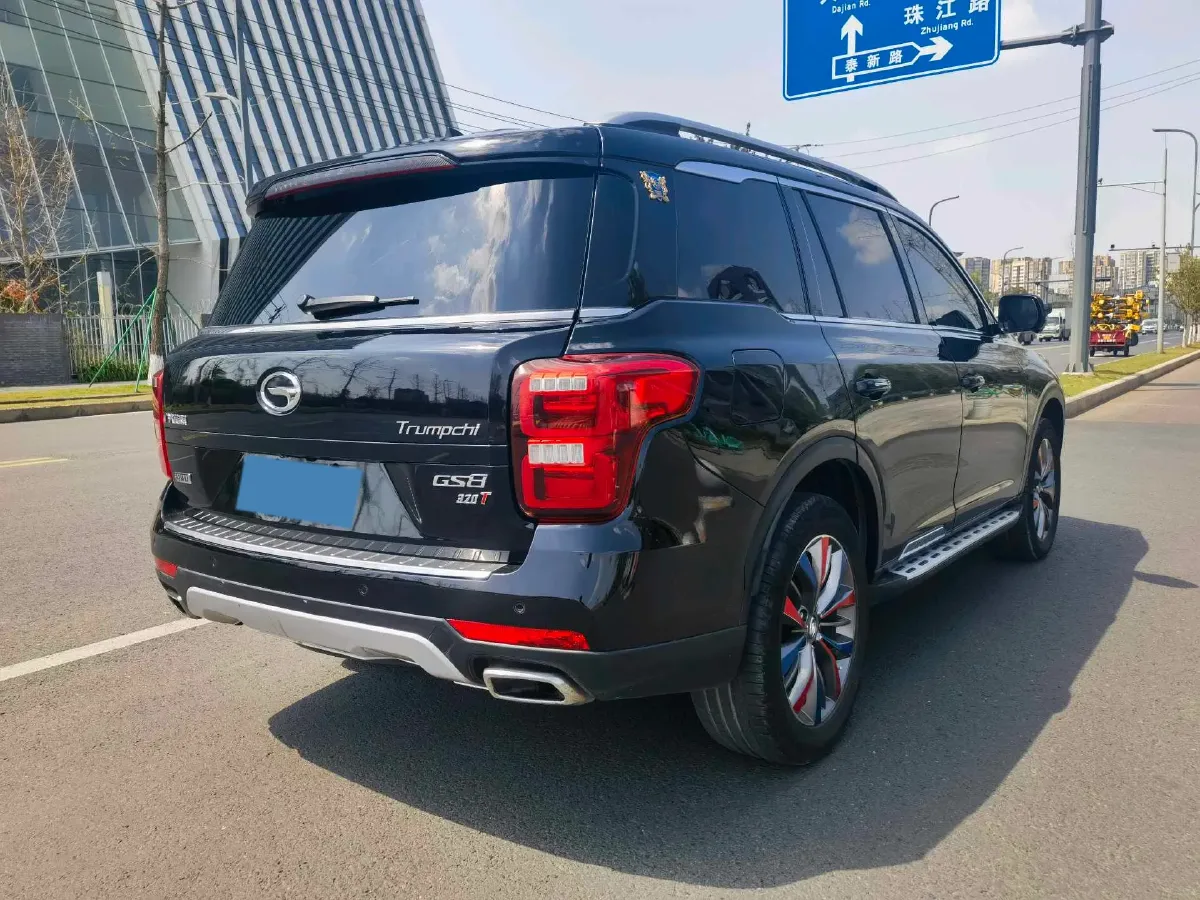 2017 GAC Trumpchi GS8 2.0T 201HP L4 6AT,autocango,china used car exporter,china ev exporter,chinese used car exporter,chinese used ev exporter