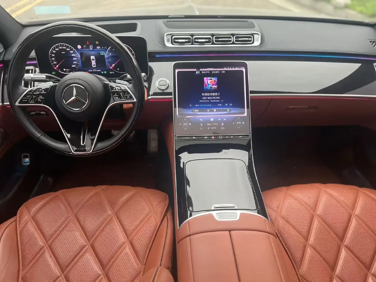 2024 Mercedes-Benz Maybach S Class 3.0T 380HP L6 9AT,autocango,china used car exporter,china ev exporter,chinese used car exporter,chinese used ev exporter