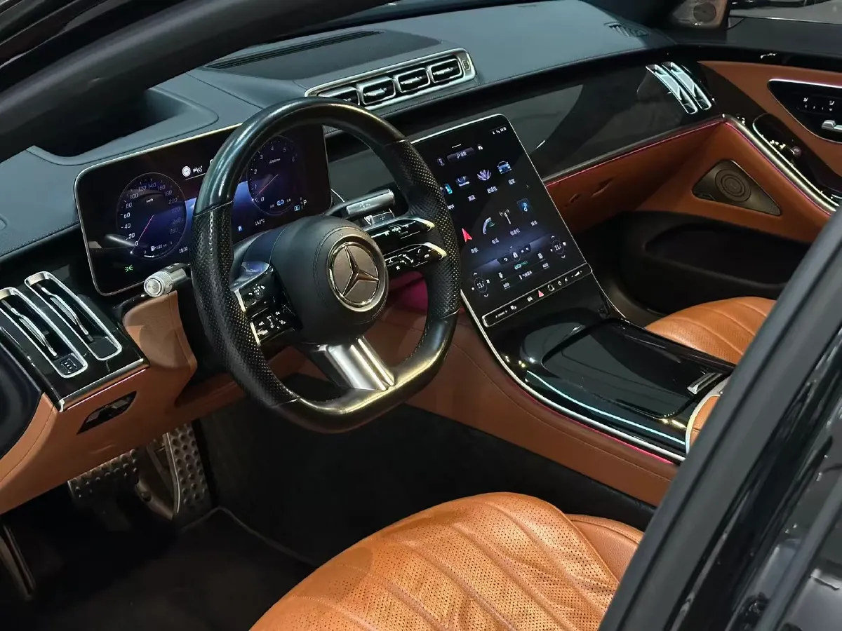 2021 Mercedes-Benz S Class 3.0T 367HP L6 9AT,autocango,china used car exporter,china ev exporter,chinese used car exporter,chinese used ev exporter