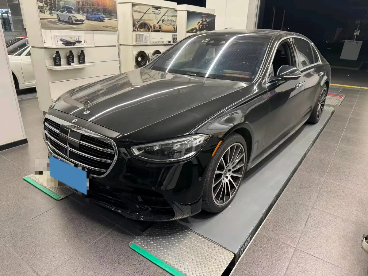 2021 Mercedes-Benz S Class 3.0T 435HP L6 9AT,autocango,china used car exporter,china ev exporter,chinese used car exporter,chinese used ev exporter