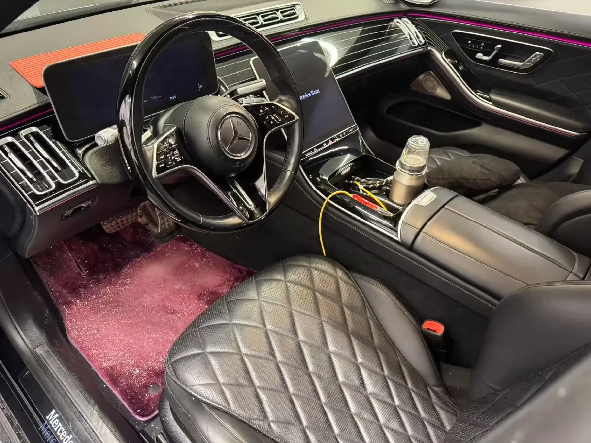 2021 Mercedes-Benz S Class 3.0T 435HP L6 9AT,autocango,china used car exporter,china ev exporter,chinese used car exporter,chinese used ev exporter