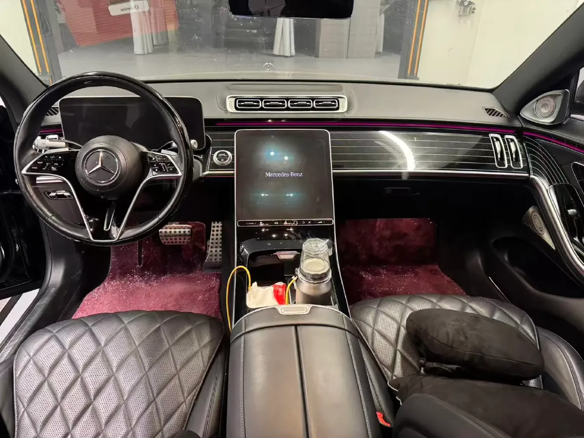 2021 Mercedes-Benz S Class 3.0T 435HP L6 9AT,autocango,china used car exporter,china ev exporter,chinese used car exporter,chinese used ev exporter