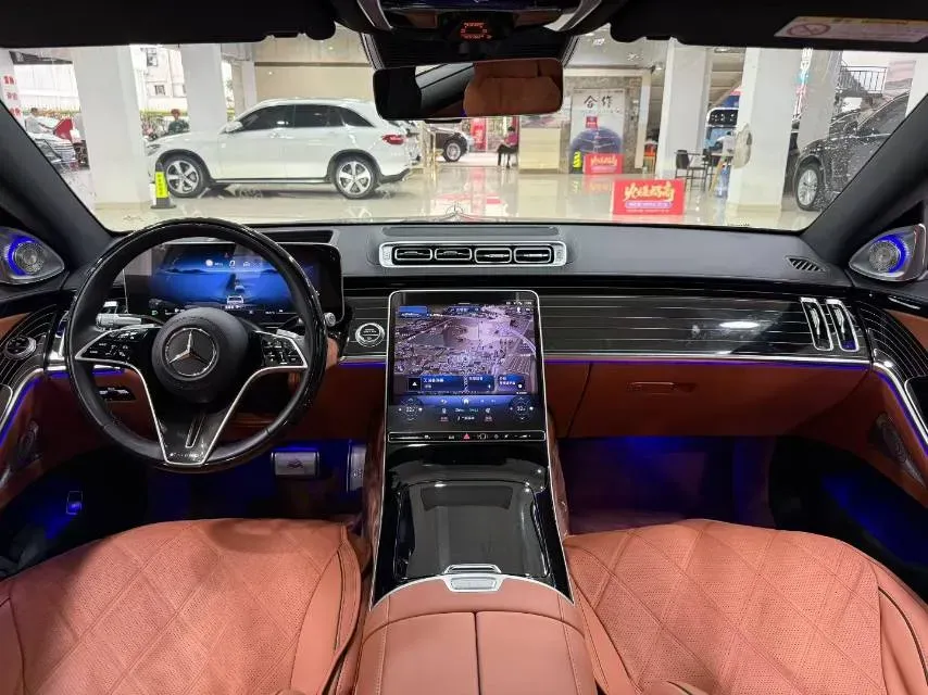 2024 Mercedes-Benz Maybach S Class 3.0T 367HP L6 9AT,autocango,china used car exporter,china ev exporter,chinese used car exporter,chinese used ev exporter