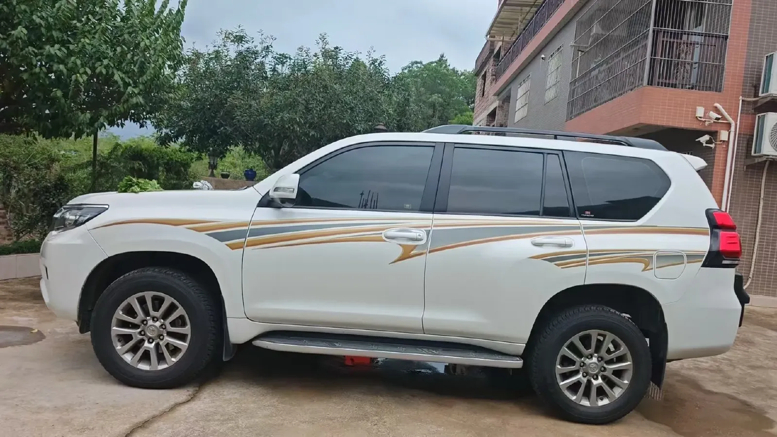 2018 Toyota Land Cruiser Prado 3.5L 280HP V6 6AT,autocango,china used car exporter,china ev exporter,chinese used car exporter,chinese used ev exporter