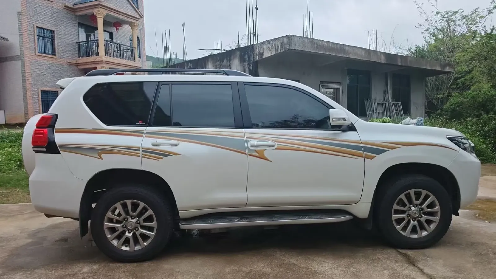 2018 Toyota Land Cruiser Prado 3.5L 280HP V6 6AT,autocango,china used car exporter,china ev exporter,chinese used car exporter,chinese used ev exporter