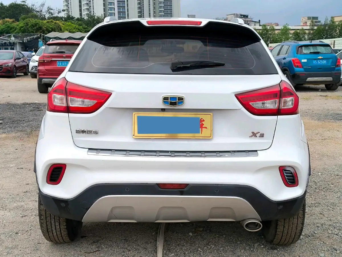 2017 Geely Vision X3 1.5L 102HP L4 4AT,autocango,china used car exporter,china ev exporter,chinese used car exporter,chinese used ev exporter