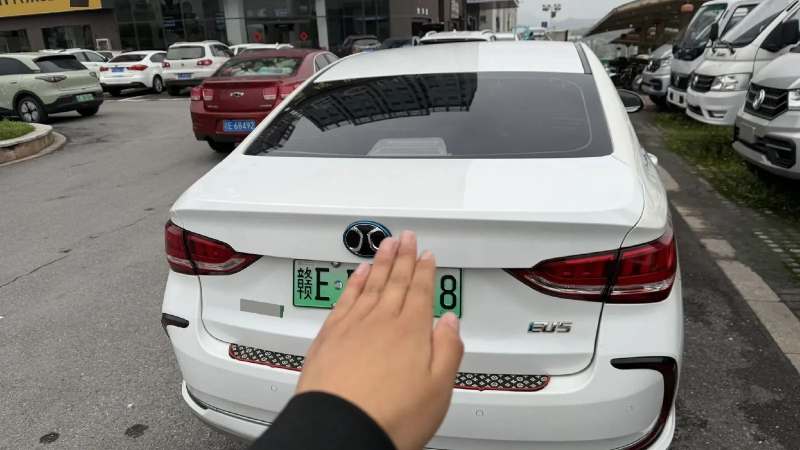 2018 BeiJing Auto EU5 BEV 53.66KWH,autocango,china used car exporter,china ev exporter,chinese used car exporter,chinese used ev exporter