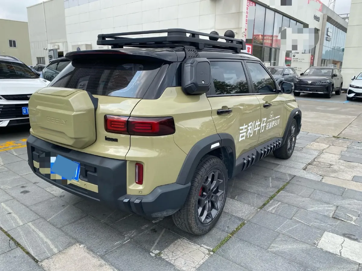 2025 Geely Cowboy 1.5T 181HP L4 7DCT,autocango,china used car exporter,china ev exporter,chinese used car exporter,chinese used ev exporter