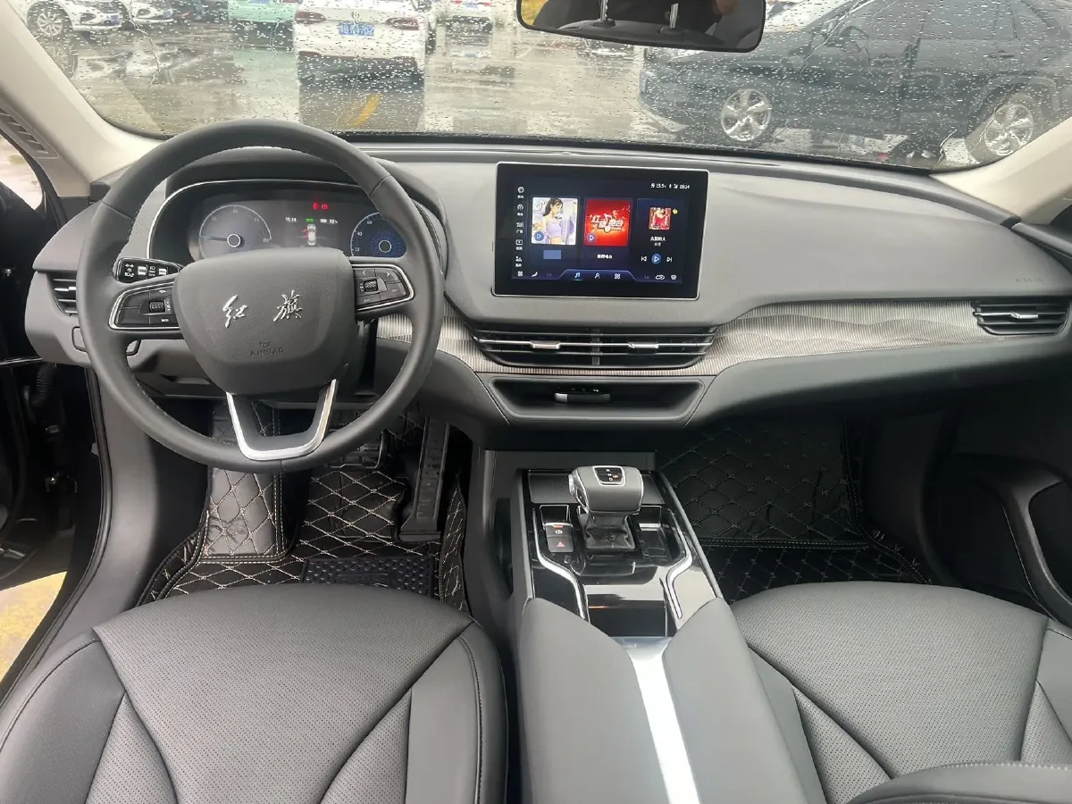 2021 HongQi E-QM5 BEV 54KWH,autocango,china used car exporter,china ev exporter,chinese used car exporter,chinese used ev exporter