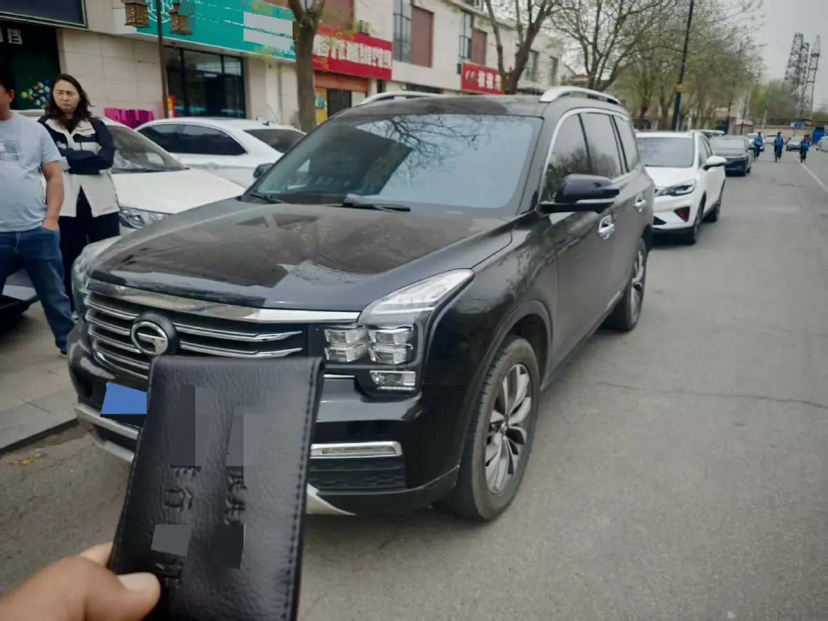 2017 GAC Trumpchi GS8 2.0T 201HP L4 6AT,autocango,china used car exporter,china ev exporter,chinese used car exporter,chinese used ev exporter