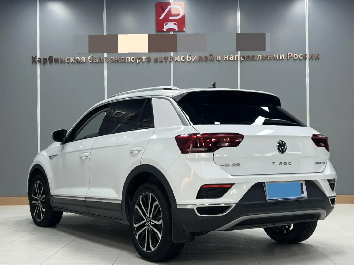 2021 Volkswagen T-Roc 1.4T 150HP L4 7DCT,autocango,china used car exporter,china ev exporter,chinese used car exporter,chinese used ev exporter