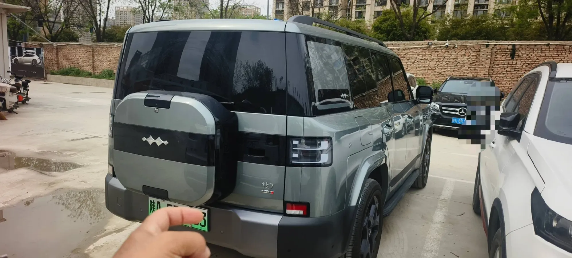 2025 FangChengBao Tai 7 1.5T 156HP L4 E-CVT PHEV,autocango,china used car exporter,china ev exporter,chinese used car exporter,chinese used ev exporter