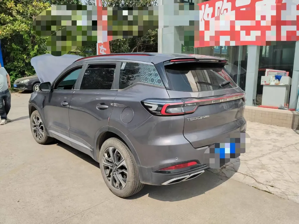 2023 Chery Tiggo 7 Plus 1.5T 156HP L4 CVT,autocango,china used car exporter,china ev exporter,chinese used car exporter,chinese used ev exporter