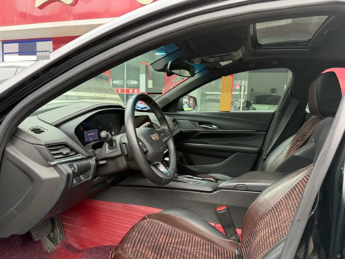 2021 Cadillac CT4 2.0T 237HP L4 8AT,autocango,china used car exporter,china ev exporter,chinese used car exporter,chinese used ev exporter