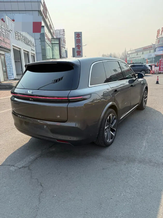 2023 Li L8 Range Extended 154HP REEV 40.9KWH,autocango,china used car exporter,china ev exporter,chinese used car exporter,chinese used ev exporter