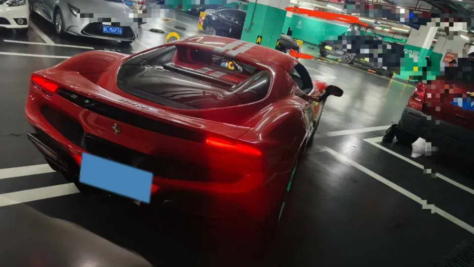 2022 Ferrari 296 3.0T 663HP V6 8DCT PHEV 7.45KWH,autocango,china used car exporter,china ev exporter,chinese used car exporter,chinese used ev exporter