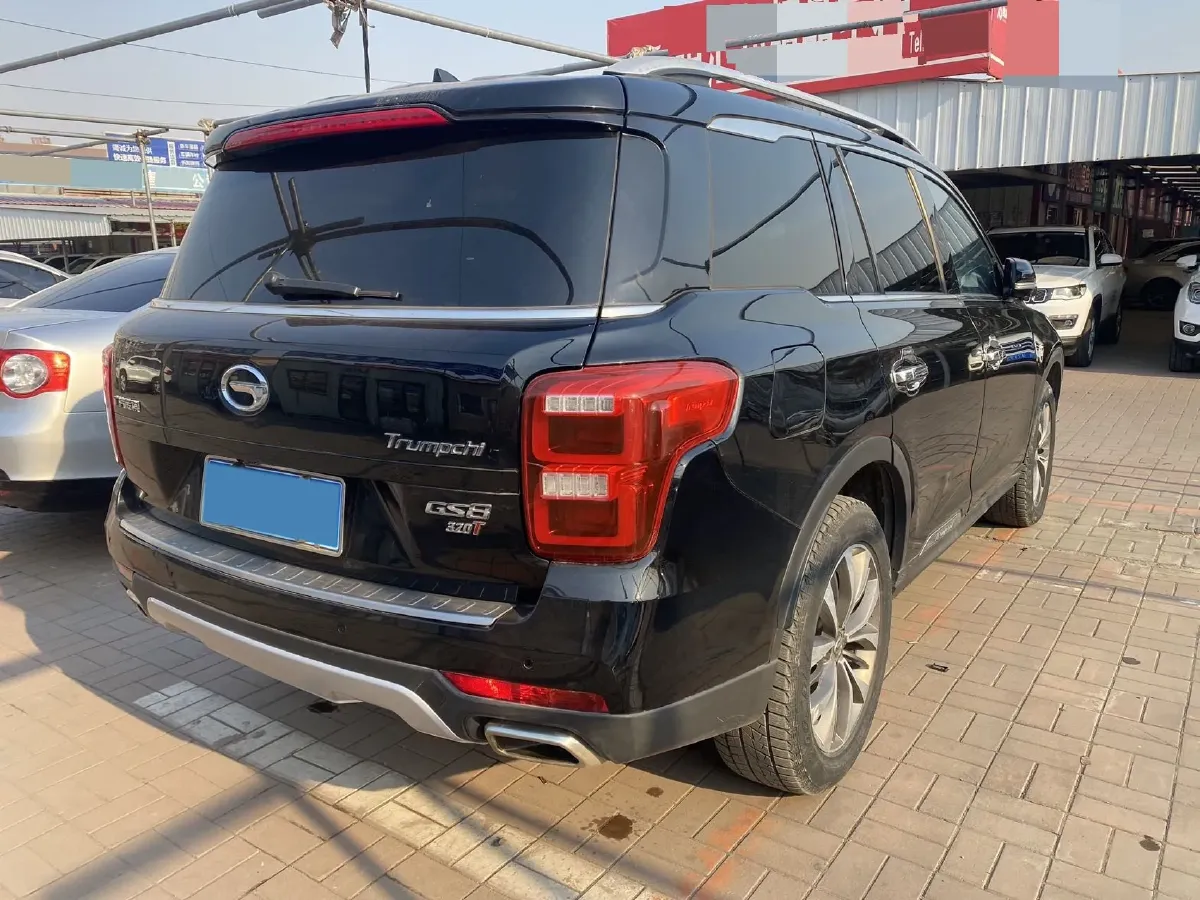 2017 GAC Trumpchi GS8 2.0T 201HP L4 6AT,autocango,china used car exporter,china ev exporter,chinese used car exporter,chinese used ev exporter