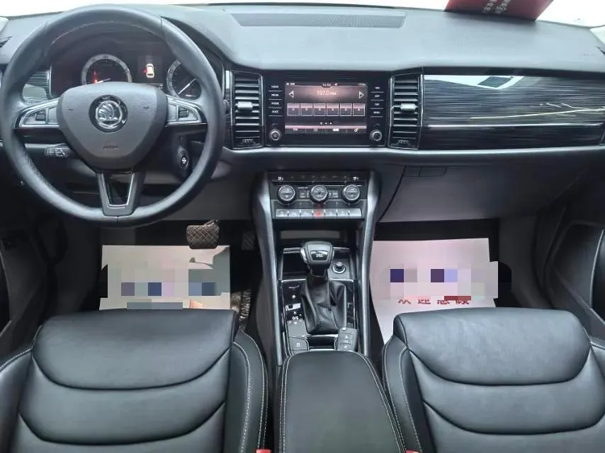 2018 Skoda Kodiak 2.0T 220HP L4 7DCT,autocango,china used car exporter,china ev exporter,chinese used car exporter,chinese used ev exporter