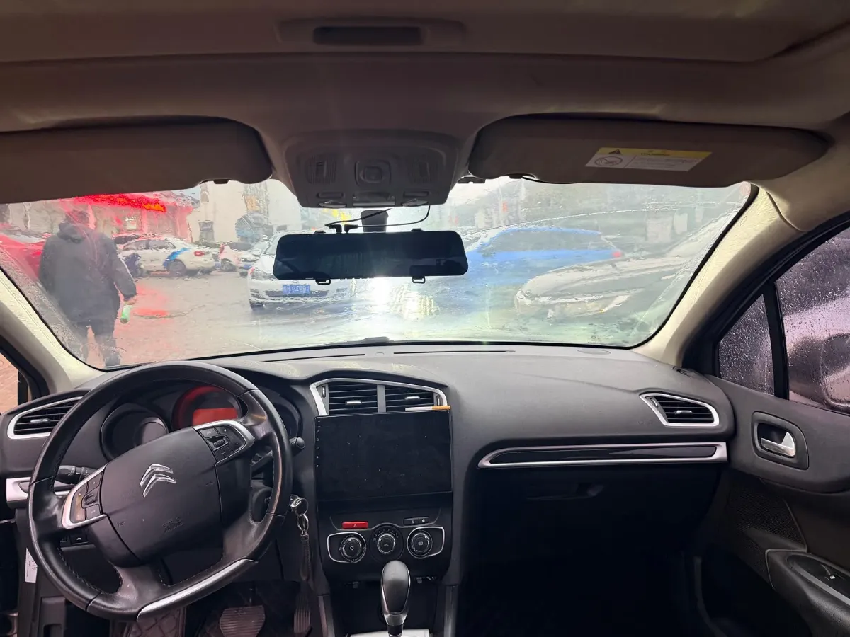 2015 Citroen C4L 1.2T 136HP L3 6AT,autocango,china used car exporter,china ev exporter,chinese used car exporter,chinese used ev exporter