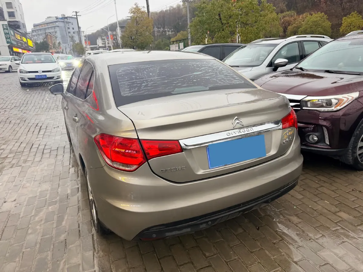 2015 Citroen C4L 1.2T 136HP L3 6AT,autocango,china used car exporter,china ev exporter,chinese used car exporter,chinese used ev exporter