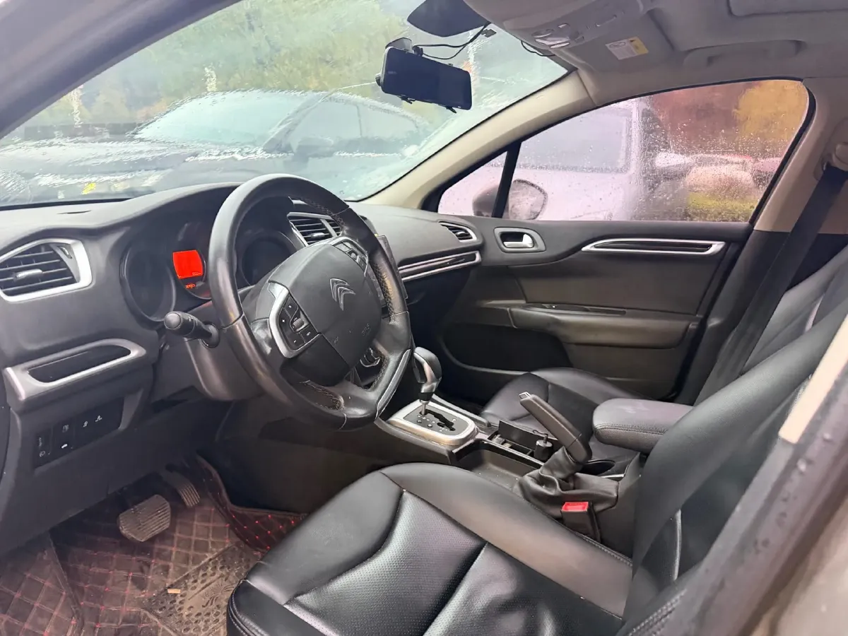 2015 Citroen C4L 1.2T 136HP L3 6AT,autocango,china used car exporter,china ev exporter,chinese used car exporter,chinese used ev exporter