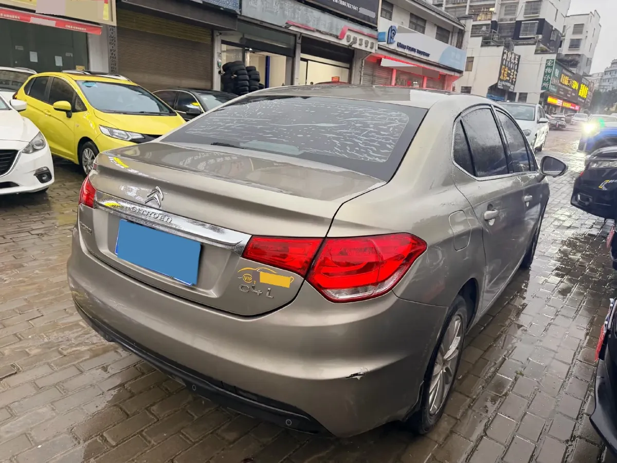 2015 Citroen C4L 1.2T 136HP L3 6AT,autocango,china used car exporter,china ev exporter,chinese used car exporter,chinese used ev exporter