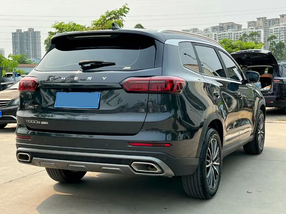 2021 Chery Tiggo 8 Plus 1.6T 197HP L4 7DCT,autocango,china used car exporter,china ev exporter,chinese used car exporter,chinese used ev exporter