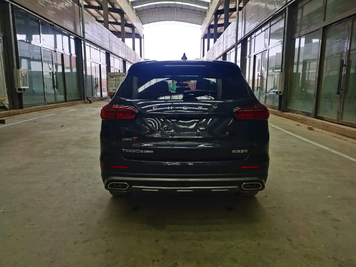 2021 Chery Tiggo 8 Plus 1.6T 197HP L4 7DCT,autocango,china used car exporter,china ev exporter,chinese used car exporter,chinese used ev exporter