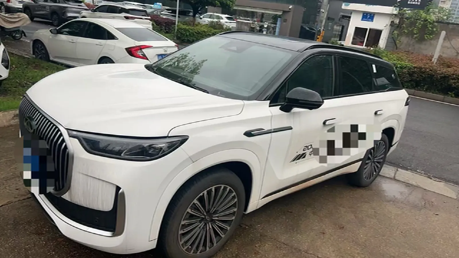 2024 Chery Tiggo 9 2.0T 261HP L4 8AT,autocango,china used car exporter,china ev exporter,chinese used car exporter,chinese used ev exporter