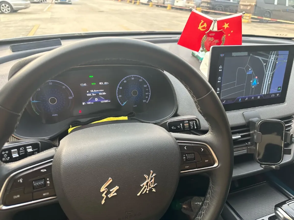 2022 HongQi E-QM5 BEV 54KWH,autocango,china used car exporter,china ev exporter,chinese used car exporter,chinese used ev exporter