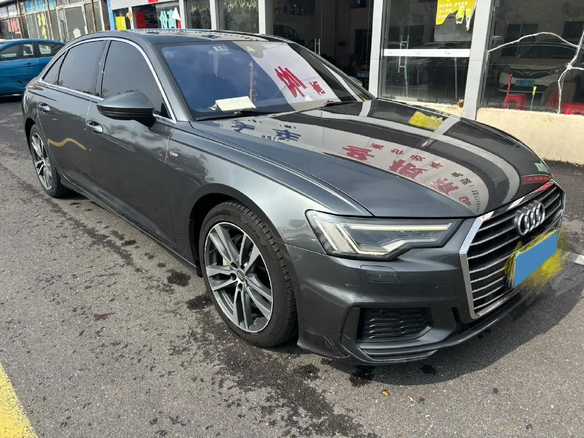 2020 Audi A6L 2.0T 190HP L4 7DCT,autocango,china used car exporter,china ev exporter,chinese used car exporter,chinese used ev exporter