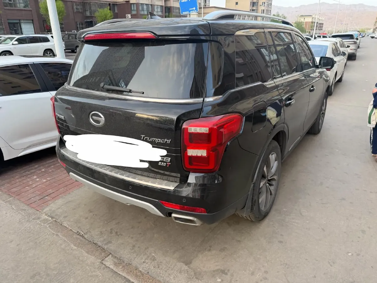 2017 GAC Trumpchi GS8 2.0T 201HP L4 6AT,autocango,china used car exporter,china ev exporter,chinese used car exporter,chinese used ev exporter