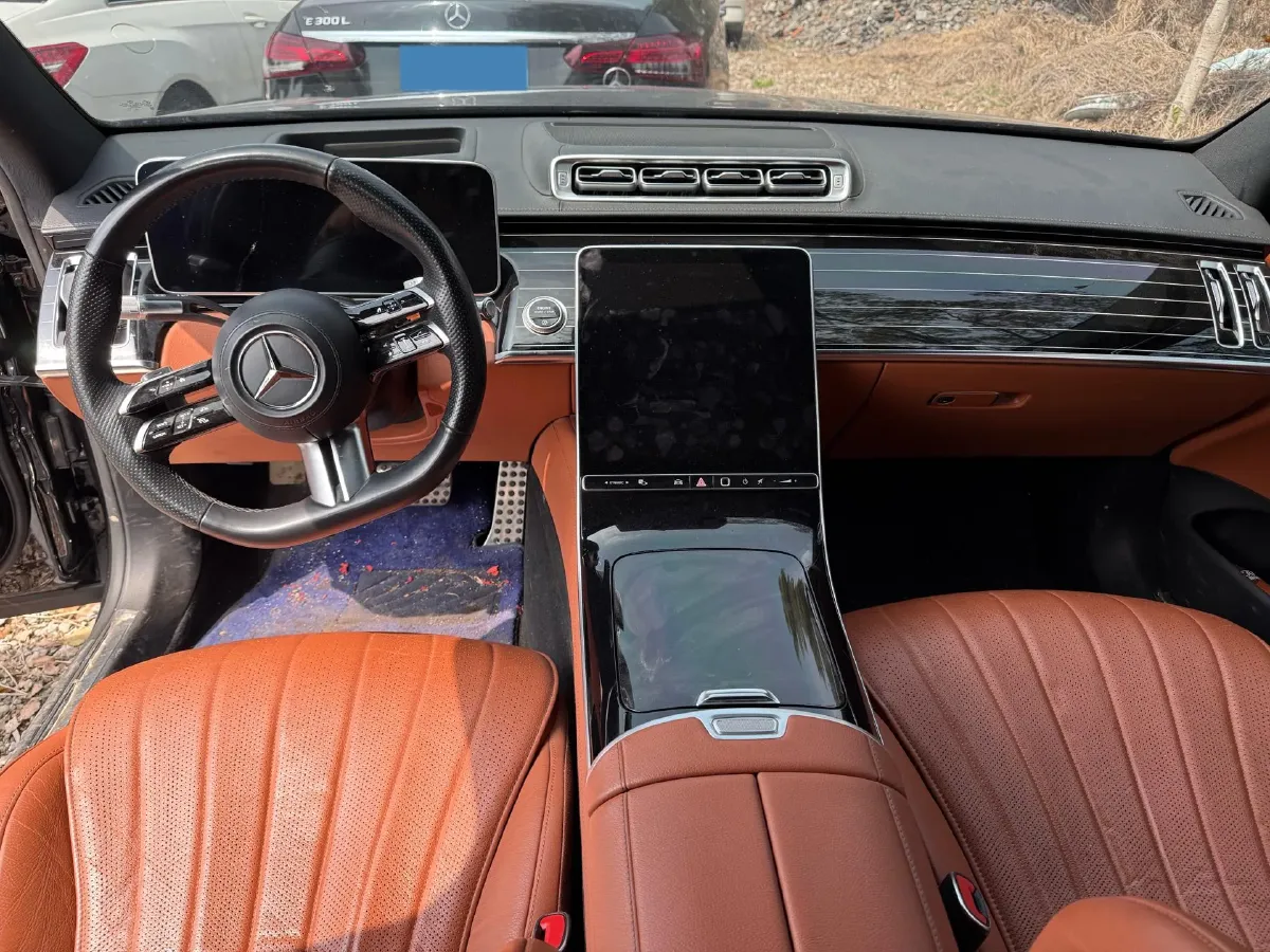 2023 Mercedes-Benz S Class 2.5T 367HP L6 9AT,autocango,china used car exporter,china ev exporter,chinese used car exporter,chinese used ev exporter