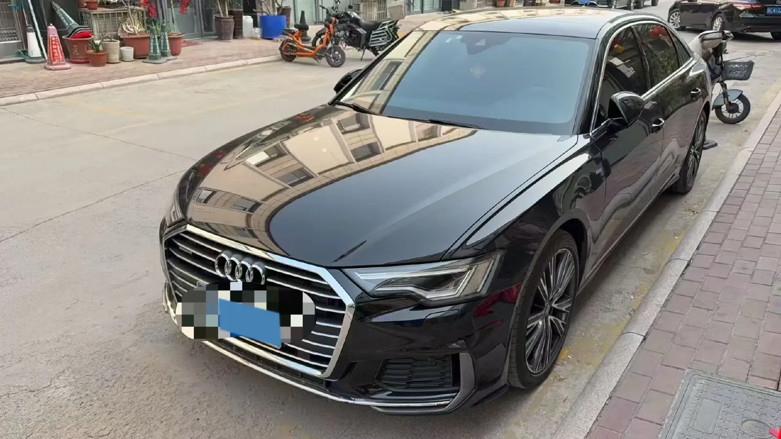 2020 Audi A6L 2.0T 224HP L4 7DCT,autocango,china used car exporter,china ev exporter,chinese used car exporter,chinese used ev exporter