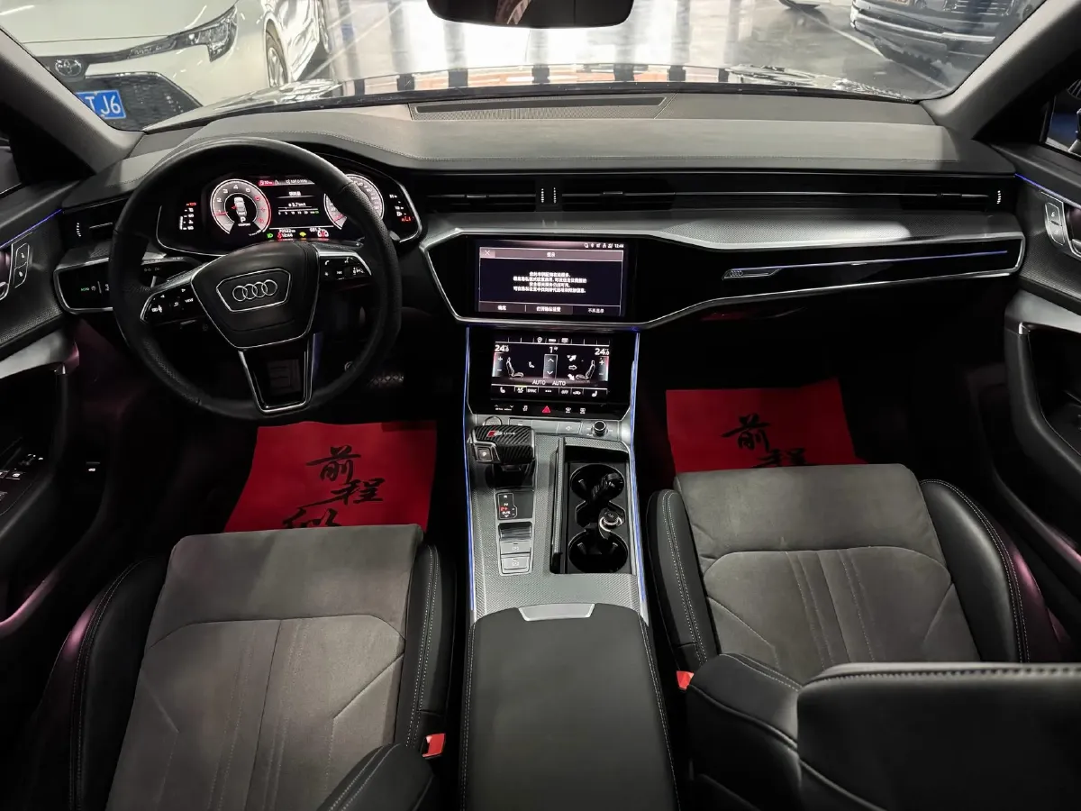 2023 Audi A6L 2.0T 190HP L4 7DCT,autocango,china used car exporter,china ev exporter,chinese used car exporter,chinese used ev exporter