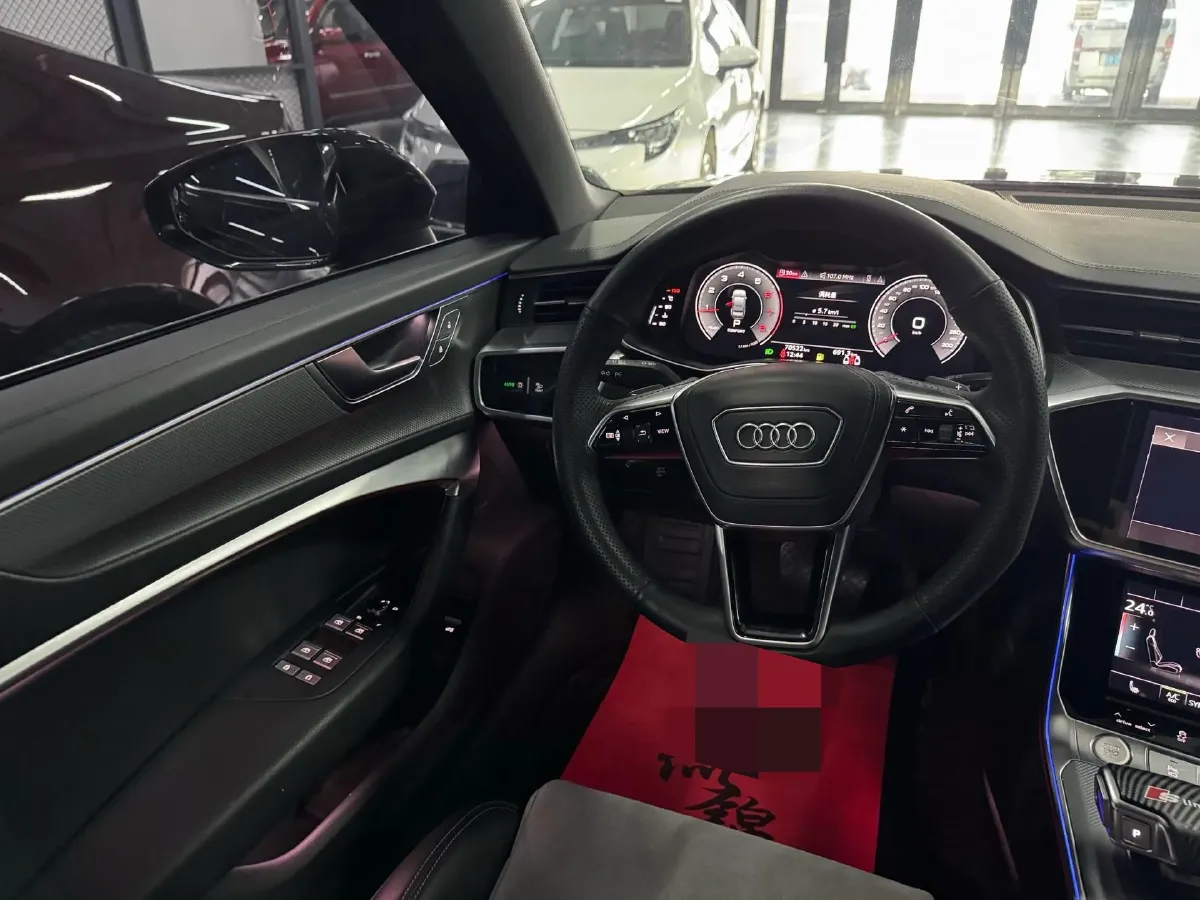 2023 Audi A6L 2.0T 190HP L4 7DCT,autocango,china used car exporter,china ev exporter,chinese used car exporter,chinese used ev exporter